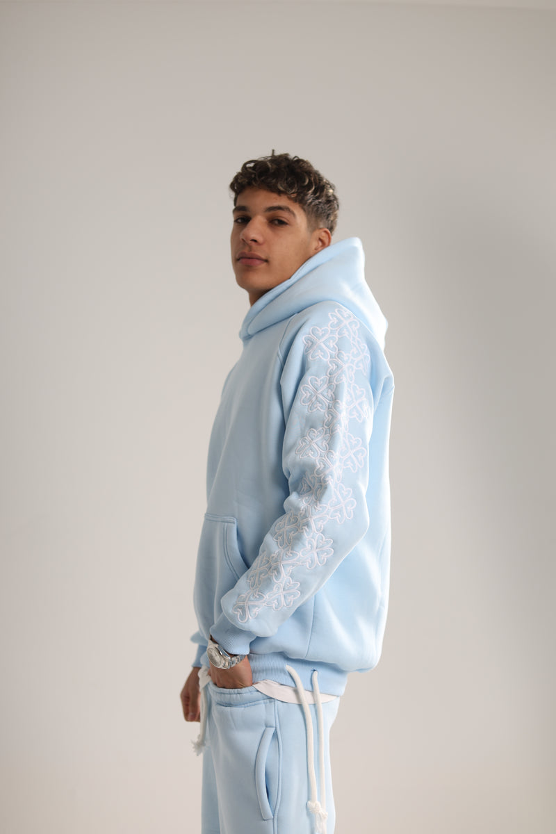 Nightout Baby Blue Hoodie