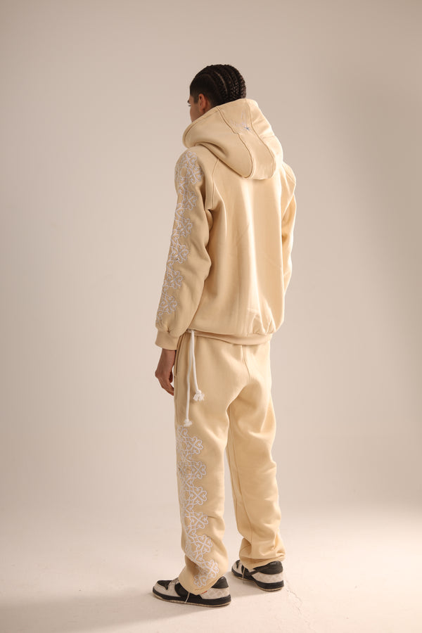 Nightout Beige Hoodie