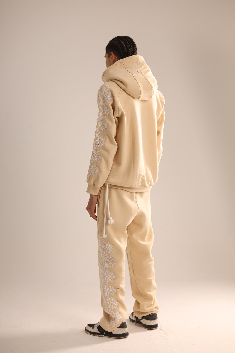 Nightout Beige Hoodie